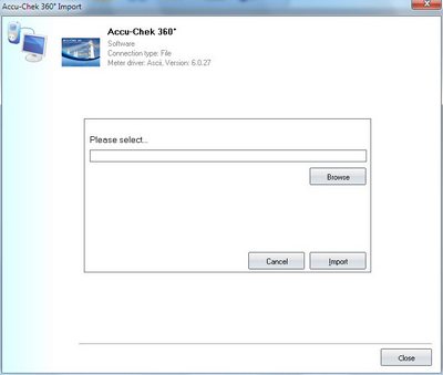 Import your readings from Accu-Chek 360� into your log-book